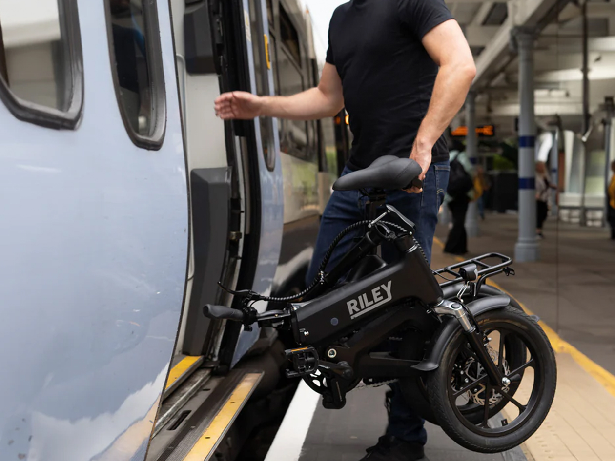 Riley RB1 Folding Electric Bike - Black
