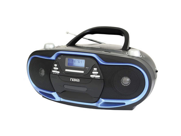 Naxa NPB257 Portable MP3/CD Player, AM/FM Stereo Radio & USB Input
