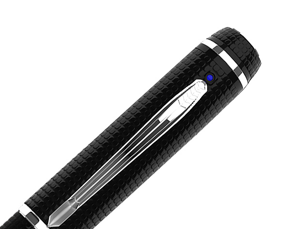 iSpyPen PRO 2021 Model (128GB/24-Hour Storage/Silver) + Adapter & Battery