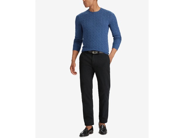 Polo Ralph Lauren Men's Classic-Fit Bedford Chino Pants Black Size 33x30