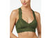 Free People Women's Galloon Racerback Bralette Green Size Extra Small