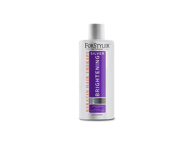 Keratin Hair Therapy Silver Brightening Shampoo, 16.9 Fl. Oz. / 500ml
