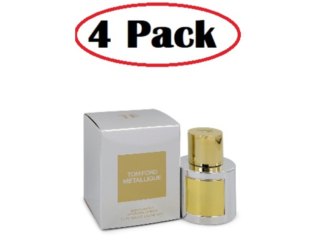 4 Pack of Tom Ford Metallique by Tom Ford Eau De Parfum Spray  oz |  StackSocial