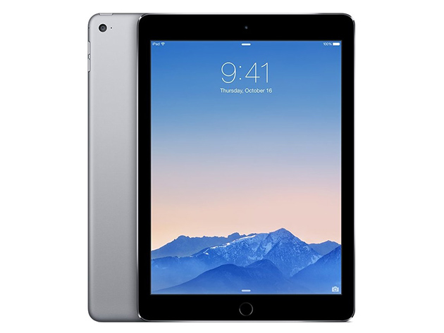 Apple iPad Air 2, 16GB, WiFi & 4G Unlocked, Silver (Refurbished)