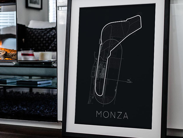 Full-Throttle Formula 1 Monza Poster (18" x 24")