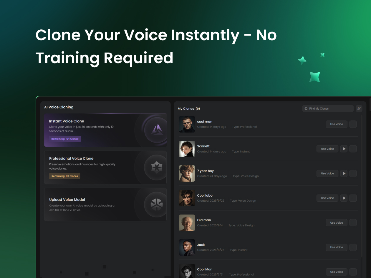 FineVoice AI: Lifetime Subscription (Pro Plan)