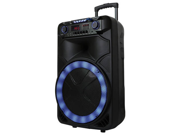 Supersonic IQ6115DJBT 15 inch Portable Bluetooth Speaker with Stand