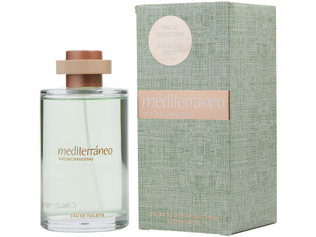 MEDITERRANEO by Antonio Banderas EDT SPRAY 6.7 OZ for MEN(Package Of 4)
