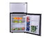 Costway  Refrigerator Small Freezer Cooler Fridge Compact 3.2 cu ft. Unit Gray