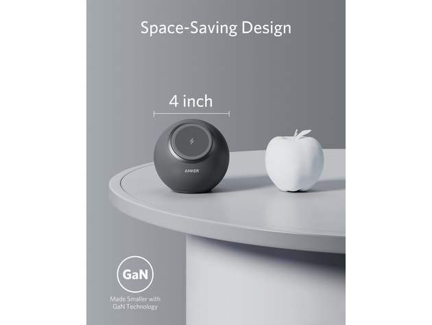 Anker 637 Magnetic Charging Station (MagGo) Interstellar Gray