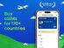 aloSIM Traveler's Lifetime eSIM Plus Mobile Data Plan: Pay $24.99 for $50 Credit