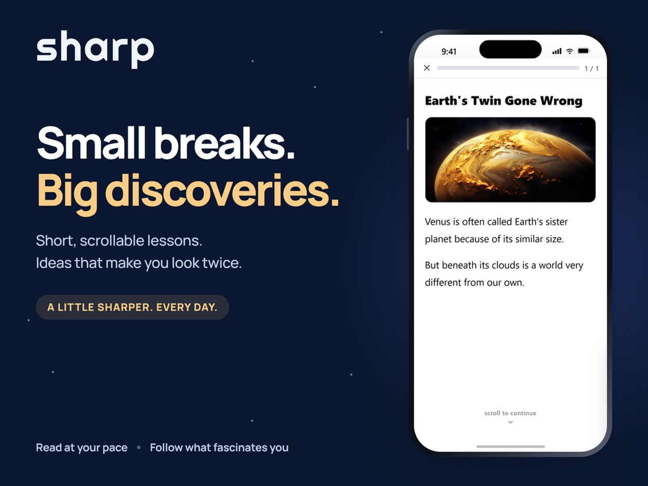 Sharp: Lifetime Subscription