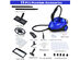 Costway 2000W Heavy Duty Steam Cleaner Mop Multi-Purpose W/19 Accessories Purple\Blue - Blue