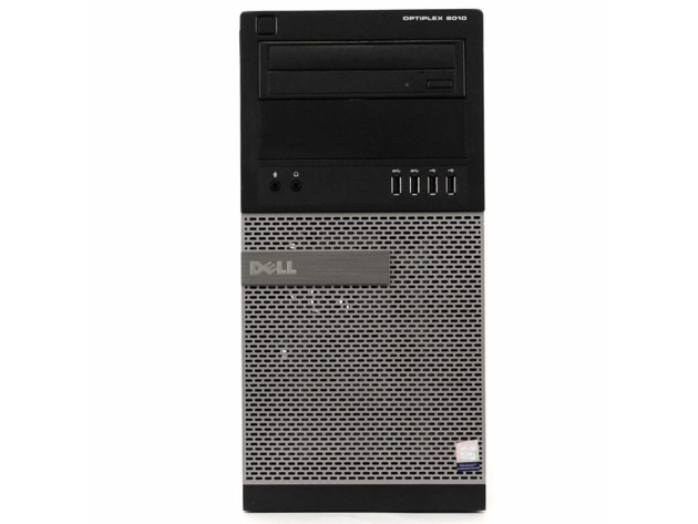 Dell Optiplex 9010 Tower PC, 3.2GHz Intel i5 Quad Core Gen 3, 16GB RAM, 1TB SATA HD, Windows 10 Home 64 bit (Renewed)