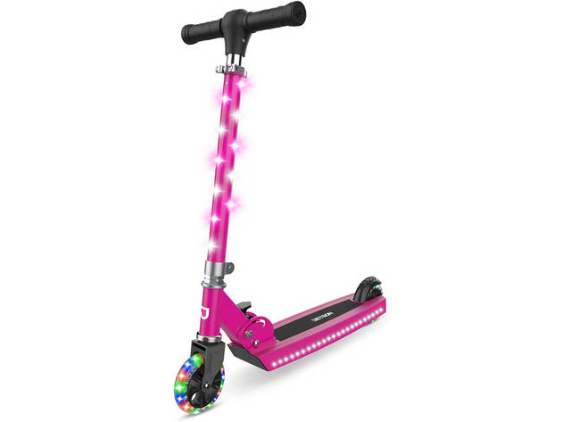 Jetson JJUPPNK Jupiter Kick Scooter With LED Lights - Pink