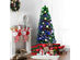 5 Foot Pre-Lit Artificial Christmas Tree w/ Multicolor Light Snowflakes