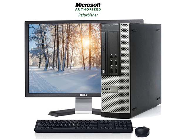 Dell Optiplex 790 Desktop Computer PC, 3.20 GHz Intel i5 Quad Core Gen 2, 8GB DDR3 RAM, 1TB Hard Disk Drive (HDD) SATA Hard Drive, Windows 10 Home 64bit (Renewed)
