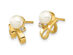 14K Yellow Gold Freshwater Cultured Pearl Post Earrings