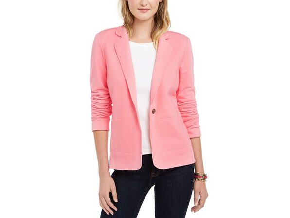 tommy hilfiger knit blazer