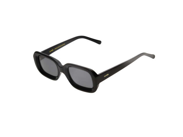 The Crush Sunglasses Shiny Black / Smoke