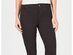 Style & Co Women's Petite Ultra-Skinny Ponté-Knit Pants Brown Size 10"