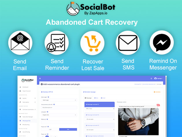 SocialBot by ZapApps: Lifetime Subscription (Accelerator)