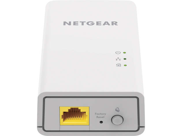 NETGEAR Powerline AC1200 Gigabit Ethernet Adapter 2-pack (Refurbished ...