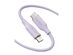 Anker 643 USB-C to USB-C Cable (Flow, Silicone) 6ft / Lilac Purple