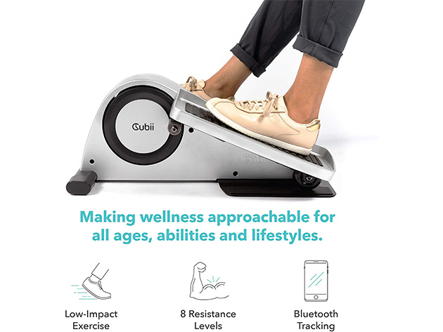 Cubii Total Body+, Grippii Mat & Cushii Lumbar Cushion Bundle