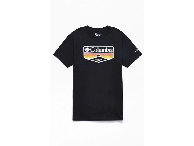 Columbia Men's Sandy Graphic T-Shirt Black Size XX-Large