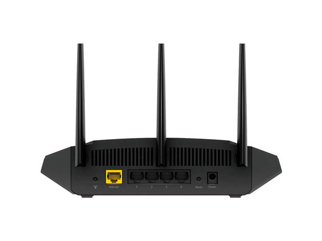 Netgear RAX10100NAS 4-Stream Dual-Band WiFi 6 Router with NETGEAR Armor&#0153; & NETGEAR Smart Parental Controls&#0153;