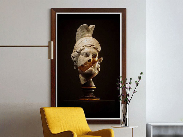 55" Tokenframe™ NFT Display (Mahogany)