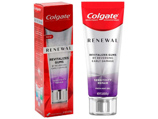 6-Pack: Colgate Renewal Sensitivity Repair Gel Toothpaste in Fresh Mint