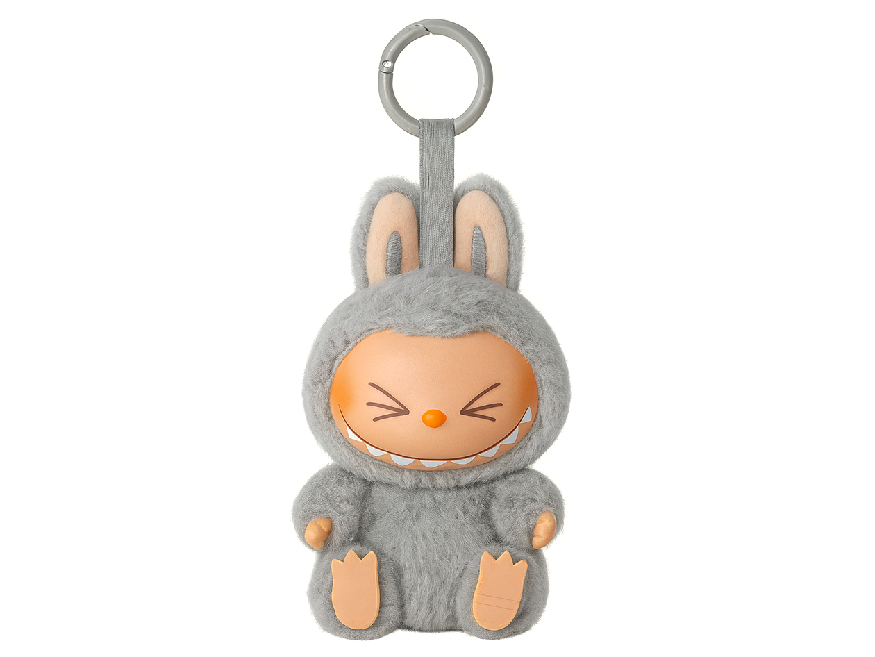 Adorable Keychain Collectible Figure (Gray)