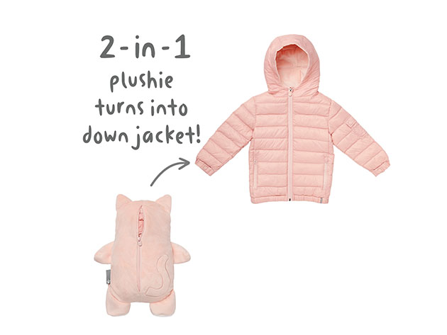 Cubcoats Kali the Kitty Down Jacket for Kids (US Size 4)