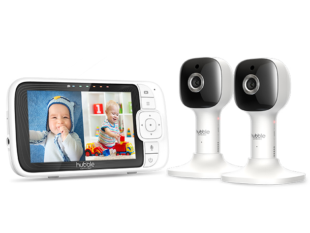 Nursery Pal Cloud 5" Smart HD Baby Monitor with Night Light (Twin Set)