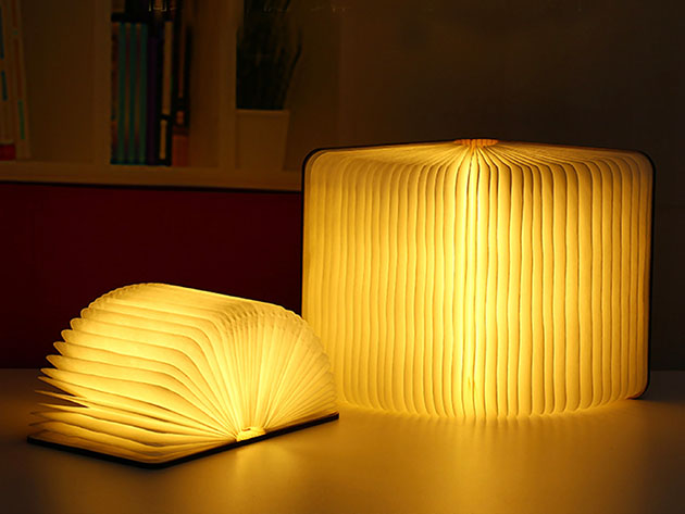 Booklet Lamp (Pinewood/Small)