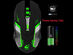 Ninja Dragon Stealth 7 Wireless Silent LED Backlit Mouse (Black)