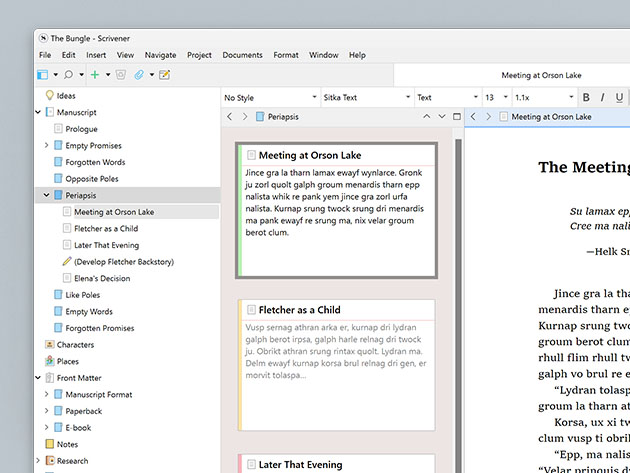 Scrivener 3: Award-Winning App for Writers (Windows)