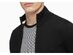 Calvin Klein Men's Merino Wool Full-Zip Sweater Black Size Small