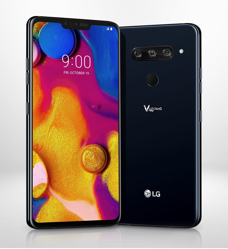 LG V40 ThinQ 64GB Unlocked Black (Grade B)