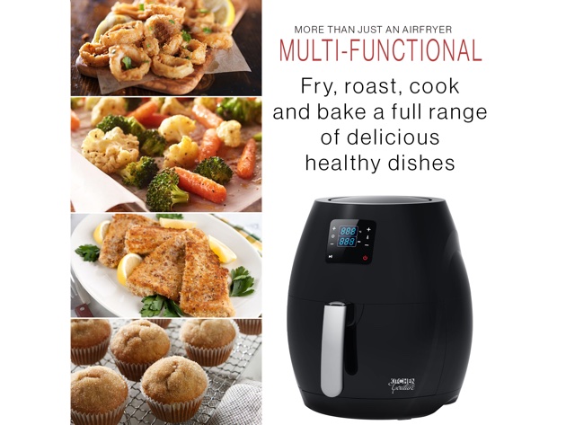 Kitchen Couture 7L Air Fryer Digital Low Fat Oil Free Rapid Healthy Deep Cooker