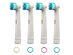 Oral-B Compatible Replacement Toothbrush Heads: Pack of 12 