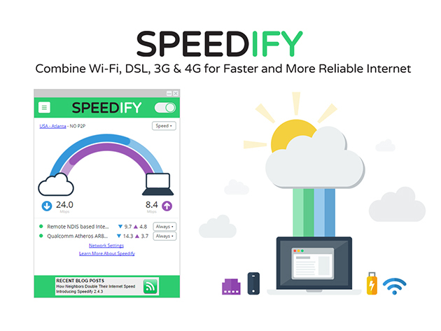 Speedify Internet Accelerator: 2-Yr Unlimited Subscription