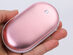 Cozy Palm Rechargeable Hand Warmer (Pink/2-Pack)