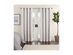 Eclipse Ambiance Geo Draft Stopper Energy Saving 100% Blackout Grommet-Top 50 Inches x 95 Inches Single Curtain Panel, Taupe