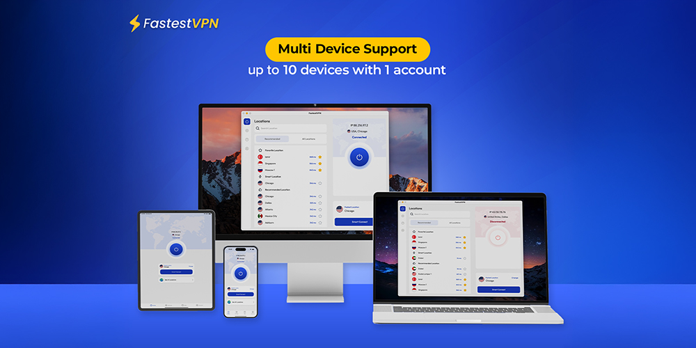 FastestVPN Pro Plan: Lifetime Subscription