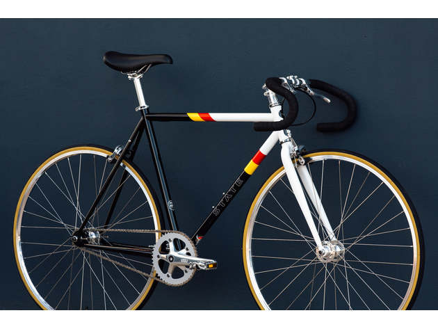 4130 - Van Damme (Fixed Gear / Single-Speed) Bike - 62 cm (Riders 6'2"-6'6") / Riser Bars