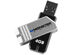 Monster Digital Coppa 4GB USB 2.0 Flash Drive with Integrated Twist Cover No Cap To Lose, FAT File System Makes The Drive Compatible with PC and Mac Systems, Black/Gray (New Open Box)