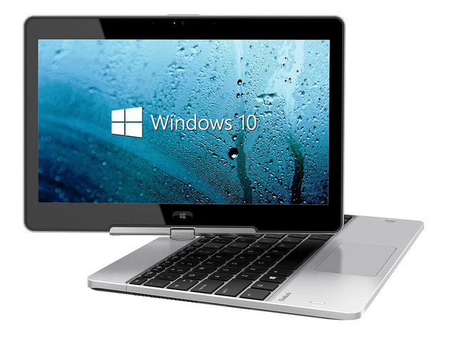 HP Revolve 810G1 Laptop Computer, 1.90 GHz Intel Core i3, 4GB DDR3 RAM, 128GB SSD Hard Drive, Windows 10 Home 64 Bit, 11" Widescreen Screen (Refurbished Grade B)